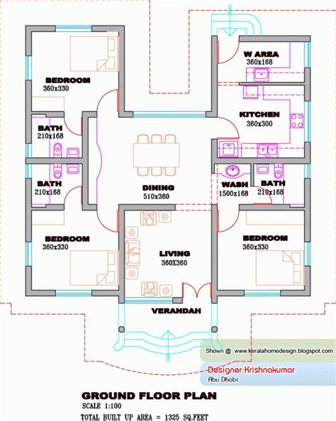 Beautiful Kerala House Photo With Floor Plan Kerala Home Design And