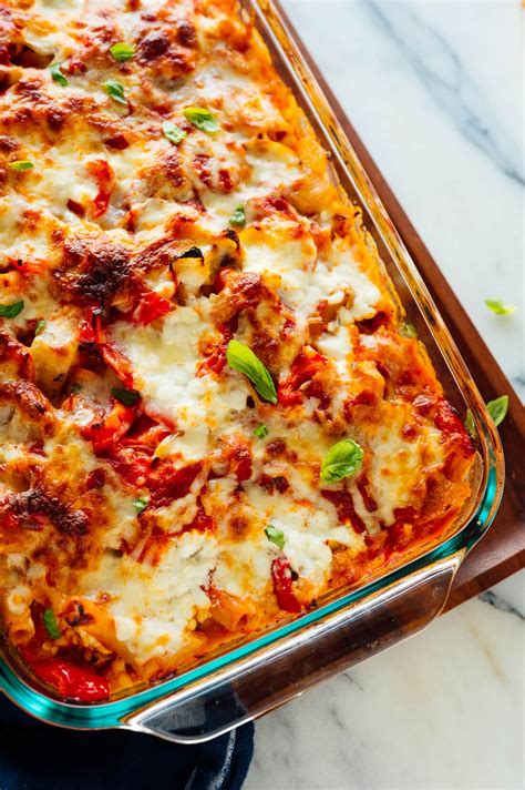 Baked Ziti With Roasted Vegetables Cookie And Kate Bloglovin