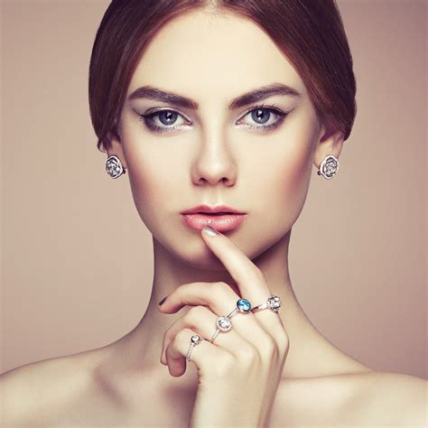 Fashion Portrait Of Young Beautiful Woman With Jewelry By Oleg Gekman