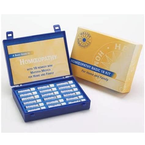 Helios Basic 36 Remedy Homeopathy Kit
