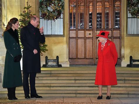 Queen Welcomes Duke And Duchess Of Cambridge With Windsor