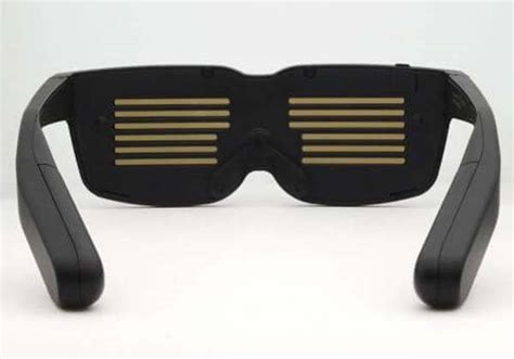 Chemion Customizable Bluetooth Led Glasses Gadgetsin