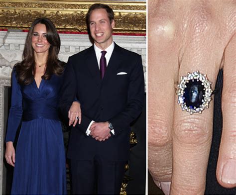 Celebrities With Sapphire Engagement Rings
