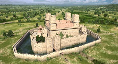 Medieval castle (Diósgyőr, Hungary) - 3D scene - Mozaik Digital ...