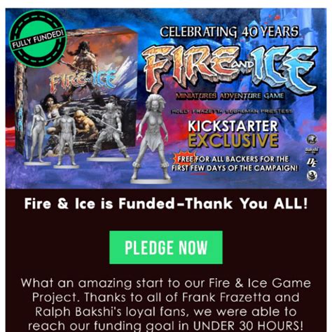 💥 Free 💥 Holly Frazetta Miniature W Kickstarter Box Pledge 3 Days