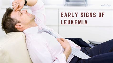 Early Signs Of Leukemia Youtube