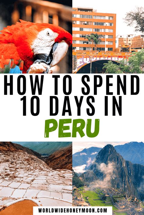 Peru 10 Days Peru Itinerary 10 Days 10 Days In Peru Packing 10