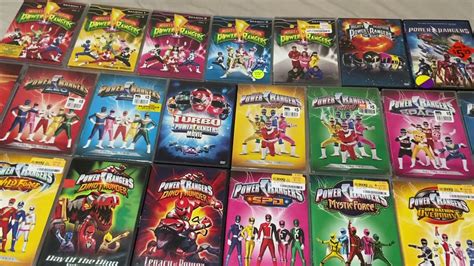 Power Rangers Dvd Collection Youtube