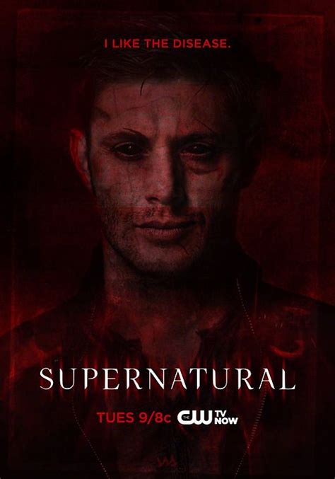 Supernatural Season 10 Supernatural Poster Spn Jensen Ackles Spooky