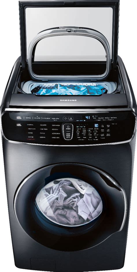 Samsung Flexwash 60 Cu Ft Washer With Steam Fingerprint
