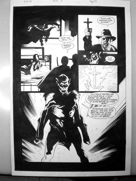 Dracula Issue 4 Page 12 In Joseph Phillipss Art By Mike