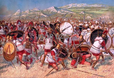 The Battle Of Nemea 394 Bc Was A Battle In The Corinthian War