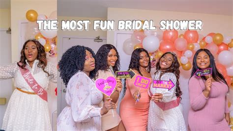 Best Surprise Bridal Shower Vlog Part 2 Youtube