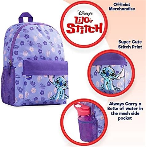 Disney Lilo Y Stitch Mochilas Escolares Mochila Niña De Gran Capacidad Mochila Infantil Para