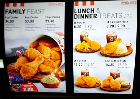 KFC Menu in Malaysia | 2019 - Visit Malaysia