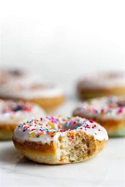 Vegan Cake Batter Donuts Recipe Vegan Cake Cake Batter Vegan Donuts