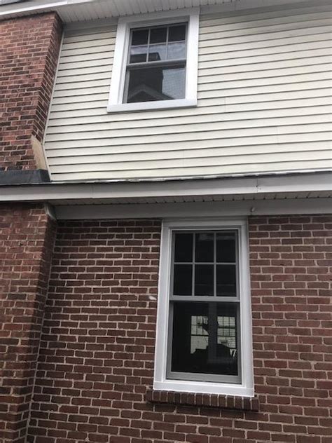 Installing Marvin Integrity Double Hung Windows With White Exterior In