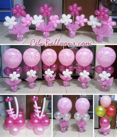 Baptism centerpiece decorations, baptism guest book alternative, girls christening decoration, baptism poster, baptism sign, baptism decorations for baby boy or girl, 11x17 inch unframed $4.73 $ 4. Balloon Centerpieces for Tables | Cebu Balloons and Party ...