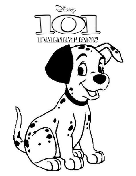 101 Dalmatians Coloring Pages