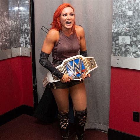 Becky Lynch The Moment She Got Backstage After Winning Her First