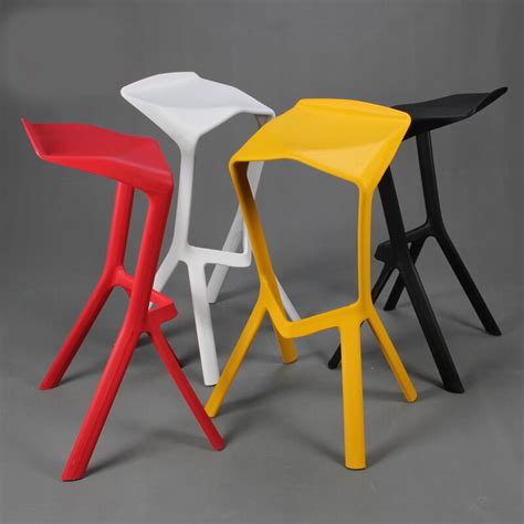 Related video with home plastic stool. Minimalist Modern Design Plastic Stackable Miura bar Stool ...