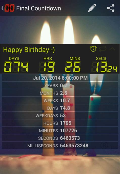 See countdown in theaters october 25. Final Countdown - Day Timer APK Free Tools Android App ...