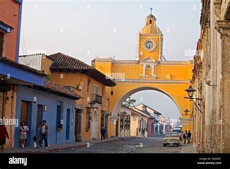 Santa Catalina Arch Antigua Guatemala Guatemala Stock Photo Alamy