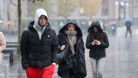 U Ova 3 Dela Srbije Izdat Meteoalarm Opasnost Zbog Snega I Leda Možda