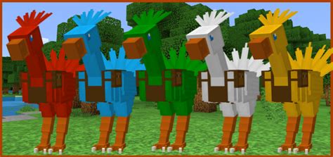 Chocobo Expansion 342 Realms File Issue Fixed Minecraft Pe Mods