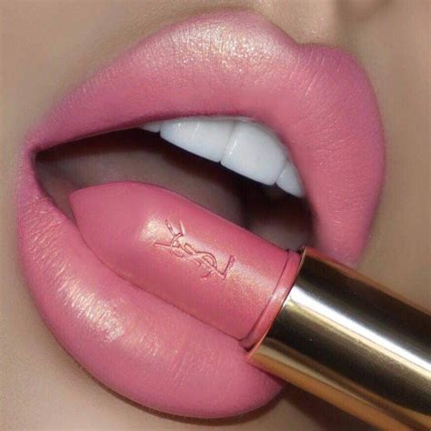 Pink Lipstick Makeup Ysl Makeup Lip Art Makeup Lipstick Shades Eyeshadow Makeup Pink