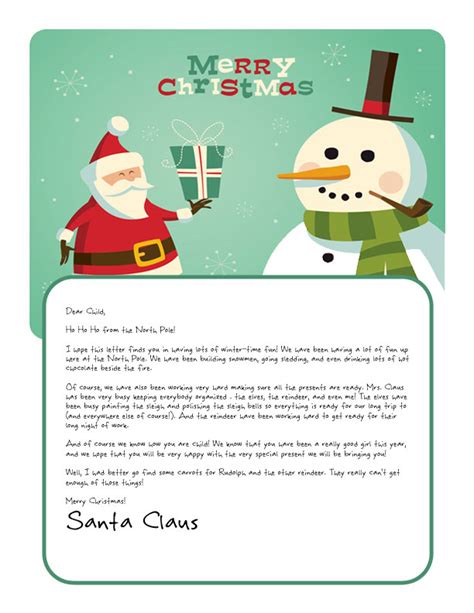 easy  letters  santa customize  text