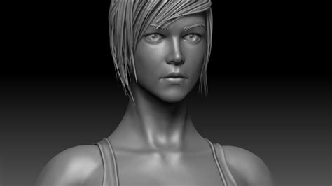 3d Model Female Base Vr Ar Low Poly Cgtrader