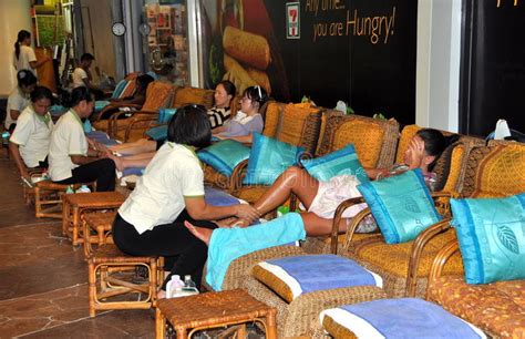Patong Thailand Foot Massage Spa Editorial Stock Image Image 22953629