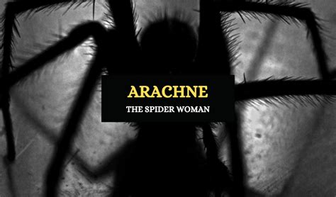 The Tale Of Arachne In Greek Mythology From Mortal To Spider Symbol Sage