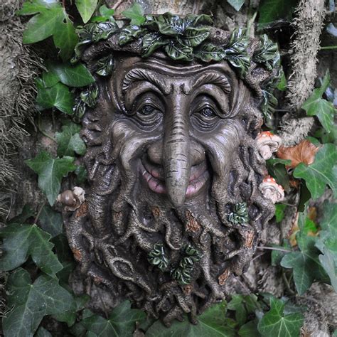The pub was once frequented by highwaymen and was a popular place for participants to fortify themselves before or after a duel on. Rowan The Green Man/Tree Man - Large Marble Wall Plaque ...