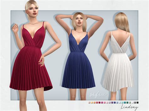 The Sims Resource Lindsay Dress