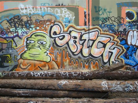 Satch Jdi Losangeles Graffiti Yard Art A Syn Flickr
