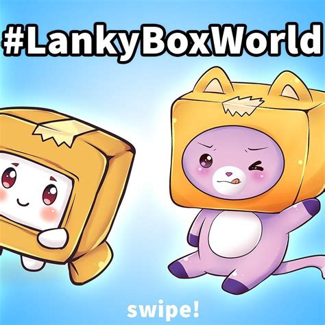 Lankybox Foxy And Boxy Coloring Pages