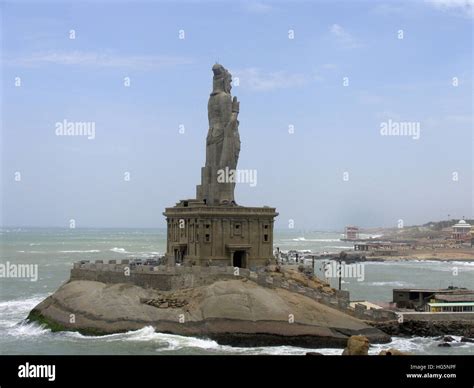 Thiruvalluvar Statue Kanyakumari Tamilnadu India Stock Photo Alamy