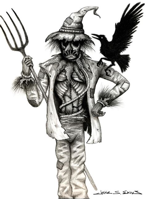 Scarecrow By Muddygreen On Deviantart
