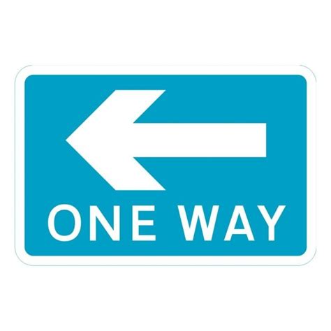 One Way Traffic Directional Signs