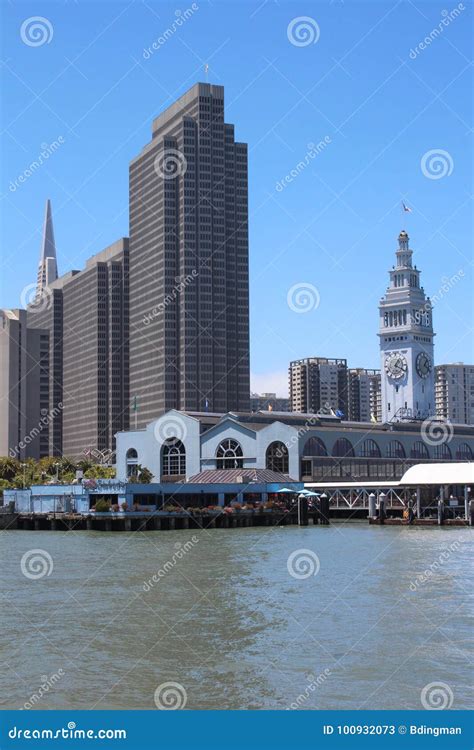 San Francisco Ferry Building Editorial Stock Photo Image Of