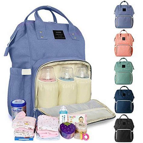 Land Mummy Maternity Nappy Diaper Bag Large Capacity Baby Bag Travel