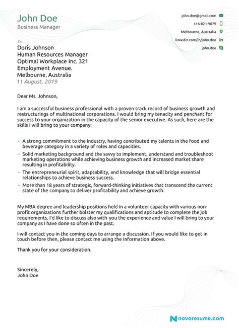 Content writing cover letter sample. Cover Letter Examples for 2019 +Writing Tips | Academic ...