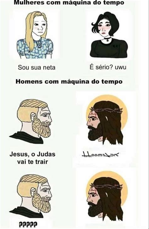 Jesus Chad Meme By Guereirotemplário Memedroid