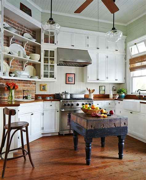 50 Trendy And Timeless Kitchens With Beautiful Brick Walls Timeless