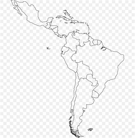 Central America Blank Map