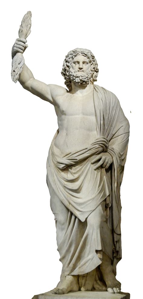 Zeus Oppergod Zeus Statue Greek Statues Greek Mythology Statue