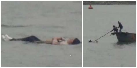 Chinese Woman Tries To Drown Herself Fails Because Of Her High Fat Content