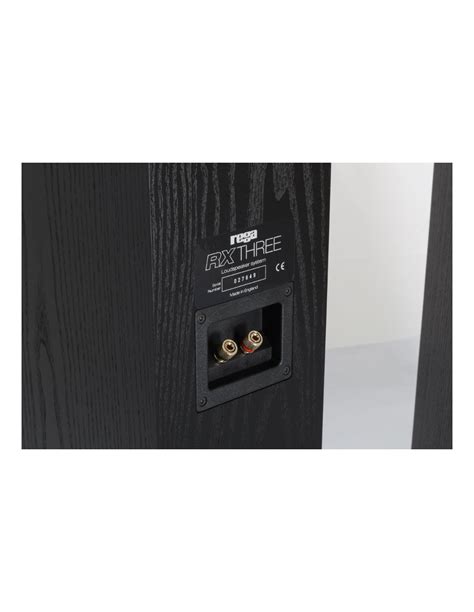 Rega Rx Three Loudspeakers System 25 Ways Black